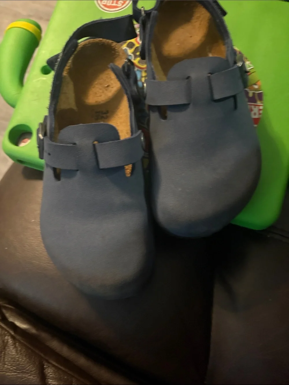 Birkenstock clogNavy Blue Slip-On Shoes